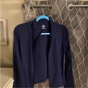 Women's Navy Blue Lululemon-Style Jacket